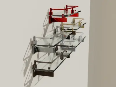 Maikalong shelf Low-poly 3D model