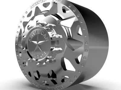 AMERICAN FORCE H01 CONTRA DRW WHEEL 3D print model