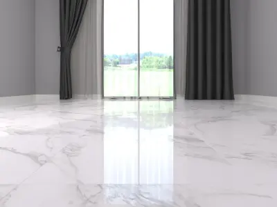 Marble Floor Museums Torano Bianco 60x60 Set 1 Texture