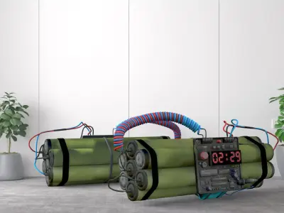 Modern Equipment monomer equipment Bomb 3D model