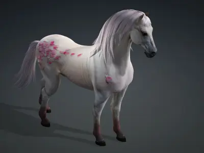 Horse-B5 3D model