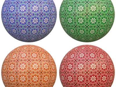 tile patterned 142-seamless-4k-pbr  Texture