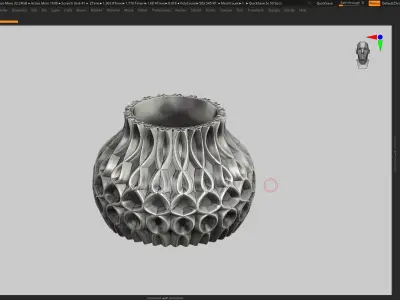 vase 3d print 385  3D print model
