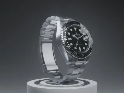 Wristwatch - Rolex GMT-Master ll 3D model
