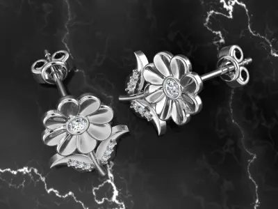 Earring Jewelry 3D print model get