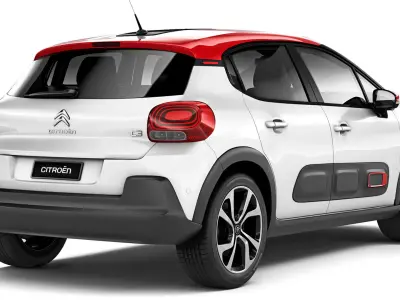 Citroen C3 2020 3D model