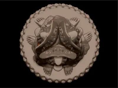 Statue Guanyin of Nanshan 3D print model