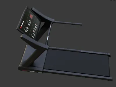 Runmaster 5000 Fitness Treadmill 3D model