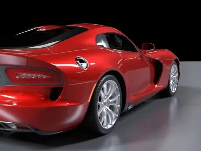 Dodge Viper GTS 2013 3D model