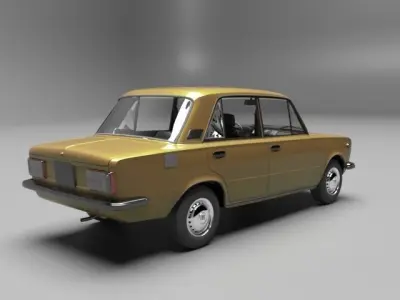  Fiat Premier 118 NE car 3D model