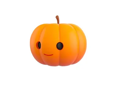 Prop274 Pumpkin Head 3D model
