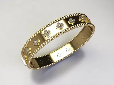 Bracelet Jewelry 3D print model