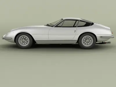 Ferrari 365 GTB-4 Daytona Prototype 3D model