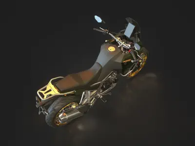 Base model  Kove 800X Pro 2024 3D model