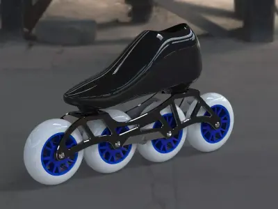 roller skate 3D model