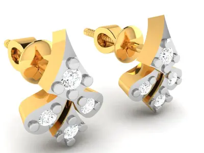 Women Earring 3D print model