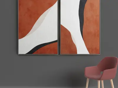 Photo Frame 181 Low-poly 3D model