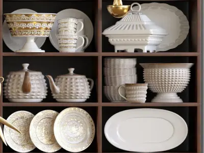 Trivia for the kitchen 6 3D model