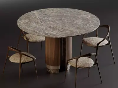 Dining Table - 10 3D model