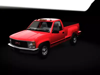 gmc 1996 sierra 3D model