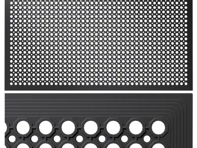 Rubber rug 3D model