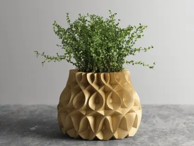 vase 3d print 561 3D print model