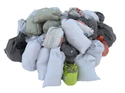 Construction Garbage 3D model