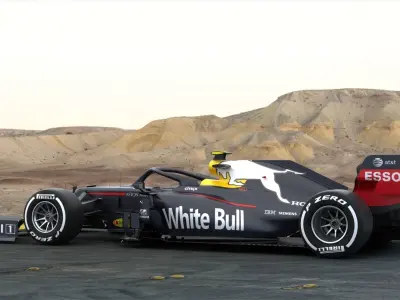 F1 White Bull WB16 2020 3D model