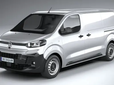 Citroen e-Jumpy L3 2024 3D model