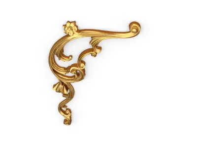 Classic decor ornament 337  3D model