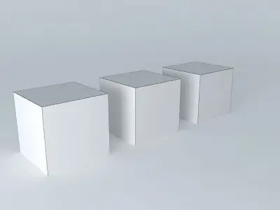 ABC Cubes Free 3D model