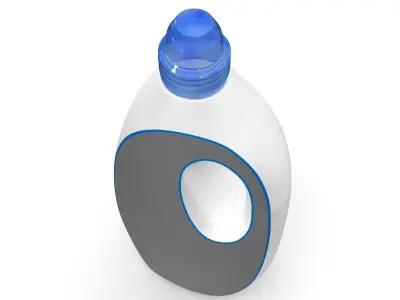 Bottle Detergent 01 3D model
