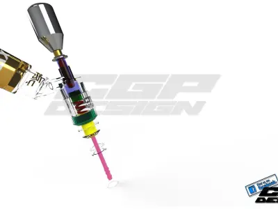 PINKI Direct injectiondesigned by upi 3D model