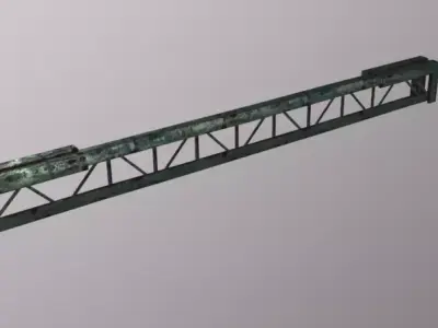 Ceiling Beam  Low-poly 3D model