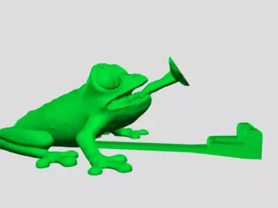 Frog holder 3D print model