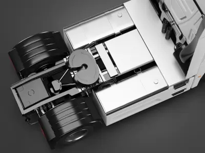 KAMAZ 54901 TRUCK 3D model