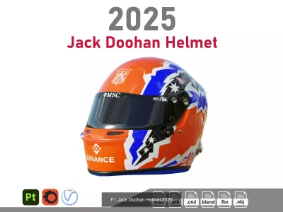 F1 Helmet Pack 2025