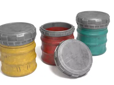 Docking Bay 7 Barrel 1-18 scale Kenner Hasbro Free 3D print model