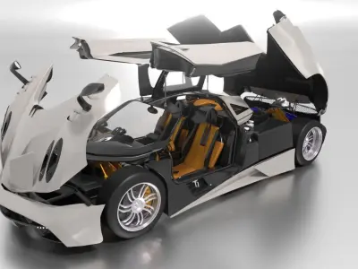 Pagani Huayra 3D model