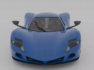 Aspark Owl 3D model
