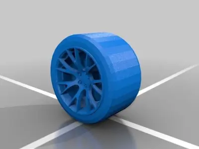 Dodge Challenger Hellcat 3D print model