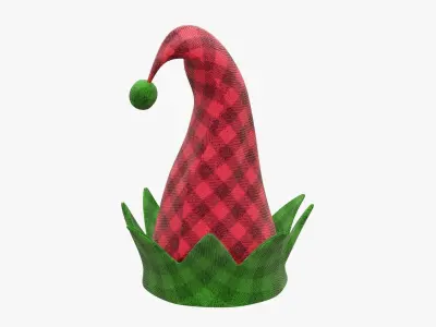Elf hat Christmas 3D model