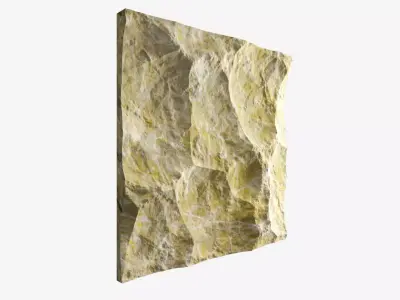 32-RockPanel sandstone rock texture 3D model