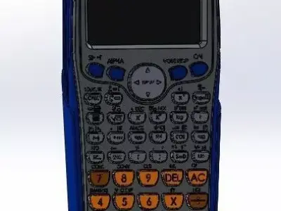 CASIO CALCULATOR 3D model