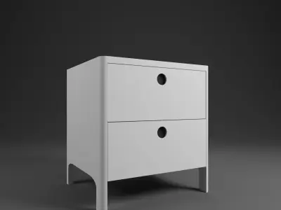 Cabinet pack  Low-poly 3D model