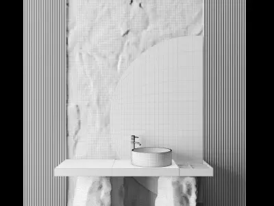 LUXURY - Wash Basin 10 3D model