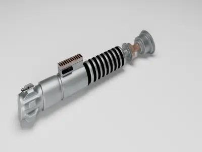 Luke Skywalkers Lightsaber Free 3D model
