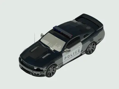 Police Car  3D model