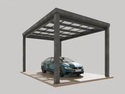 canopy design model 3D model