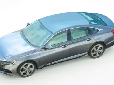 Honda Accord 2019 Low-poly 3D model